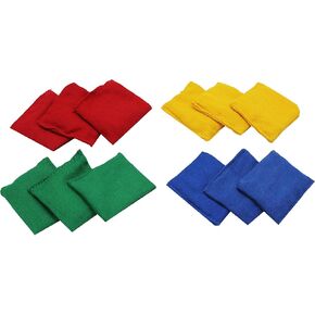 Bean Bags, 3" x 3", Set of 12