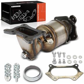 A-Premium Catalytic Converter Kit Direct-Fit Compatible with Honda CR-V CRV 2010-2011 2.4L, EPA Compliant, Replace# 18190REZA00