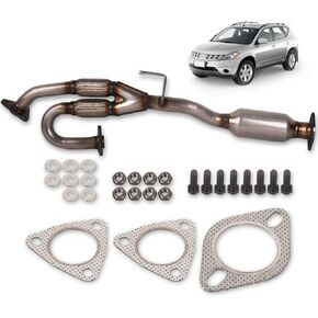 TOPAZ EPA Catalytic Converter w/Flex Y-Pipe 40422 Compatible with 2003 2004 2005 2006 2007 Nissan Murano 3.5L Catalytic