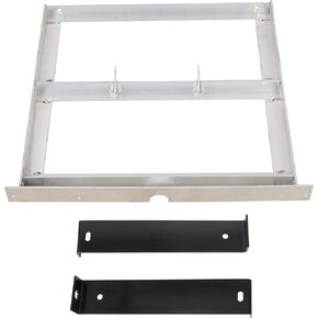 ECOTRIC Battery Tray Rack Aluminum Compatible with 1994-2013 EZGO TXT/Medalist Golf Cart