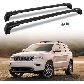 HEKA 260 LBS Roof Rack Cross Bars Fit for Jeep Grand Cherokee 2011-2021 Aluminum Anti-Theft Rooftop Cargo Carrier Crossbars Accessories
