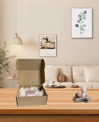 12x9x3 Inch Set of 18 Pack Brown Corrugated Shipping Boxes - Cardboard Boxes for Mailing, Packing and Literature Mailer Boxes, Small Business Mailing Boxes Bulk in Saudi Arabia