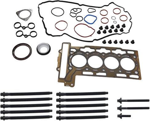 GXARTS Engine Head Gasket 1.20mm Thick Bolts Set Compatible with Mini Cooper R56 1.6L 2007 2008 2009 2010 2011 2012 HS26453PT ES72451 in Saudi Arabia