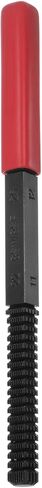 HARFINGTON External Thread Restoring File 0.75-3 Metric Thread Teeth Straight Square Repair Files Correction Hardware Steel Tap with Detachable Handle for Screw, Bolt, Red in Saudi Arabia