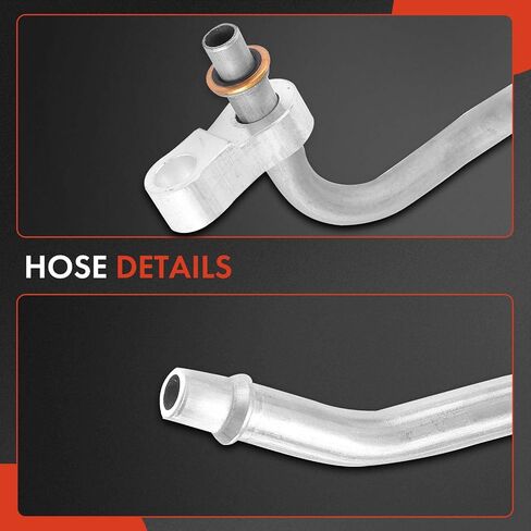 A-Premium Automatic Transmission Oil Cooler Line Hose Assembly Compatible with Chevrolet Cruze 2011-2014 & Buick Cascada 2016-2019, 1.4L 1.6L Replace# 13324826 in Saudi Arabia