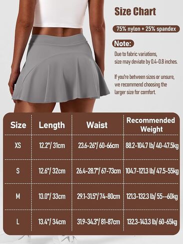 Women Tennis Skirt Pleated Tennis Skirt High Waist Golf Skort with Pocket for Athletic Running Pickleball Casual in Saudi Arabia