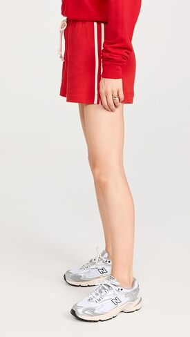 DONNI. Women's The Stripe Eco Terry Shorts in Saudi Arabia