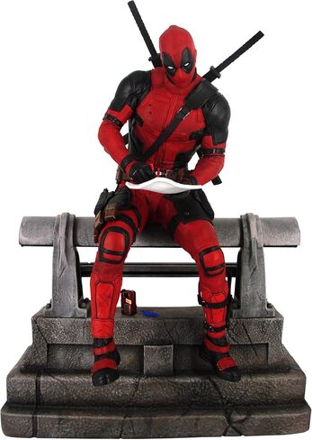 Marvel Premier Collection: Deadpool (Movie Version) Statue, Multicolor in Saudi Arabia