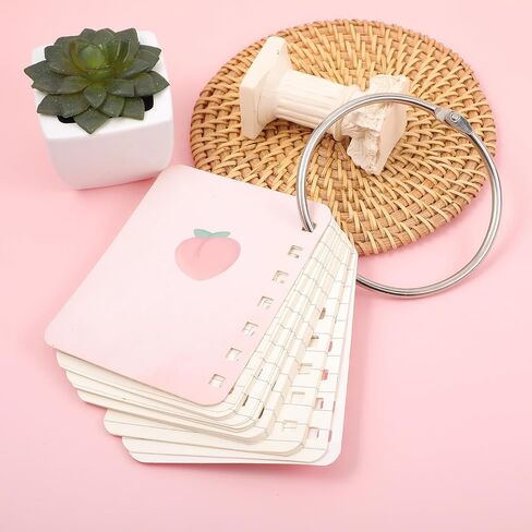 30 Pack Loose Leaf Binder Rings 3 Inch Binder Rings Metal Book Rings Heavy Duty Steel Office Book Rings for Paper Rings, Keychain Key Rings, Metal Rings for Index Cards for Home, School, and Office in Saudi Arabia