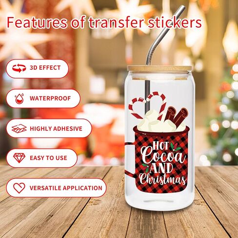 UV DTF Cup Wraps Sticker - 8 Sheet Bible Cup Wraps for 16 oz, Jesus UV DTF Transfer Sticker, Sunflower Wreath Cross Design, Creative Christian Festival Decoration in Saudi Arabia