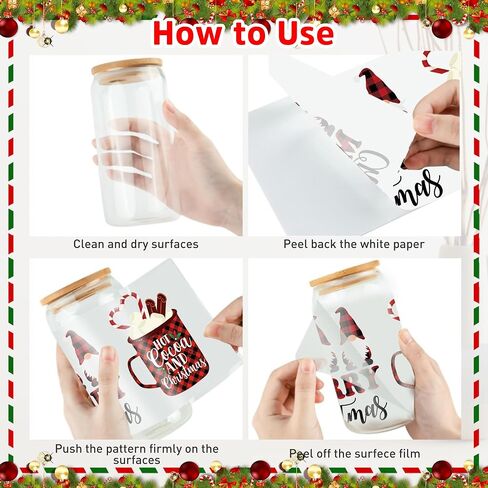 UV DTF Cup Wraps Sticker - 8 Sheet Bible Cup Wraps for 16 oz, Jesus UV DTF Transfer Sticker, Sunflower Wreath Cross Design, Creative Christian Festival Decoration in Saudi Arabia