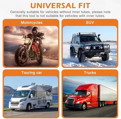 طقم إصلاح الإطارات 49 قطعة، مجموعة سدادات الإطارات شديدة التحمل، أدوات إصلاح الإطارات العالمية لإصلاح الثقوب وتوصيل مجموعة رقعة مسطحة للسيارة، الجيب، الشاحنة، الدراجة النارية، الجرار، ARB، ATV، SUV، RV in Kuwait