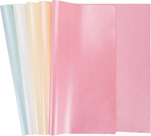 VGOODALL 100 Sheets Metallic Gold Tissue Paper, 20 X 14 inches in Kuwait