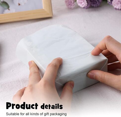 VGOODALL 100 Sheets Metallic Gold Tissue Paper, 20 X 14 inches in Kuwait