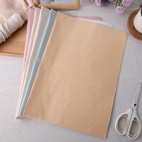 VGOODALL 100 Sheets Metallic Gold Tissue Paper, 20 X 14 inches in Kuwait