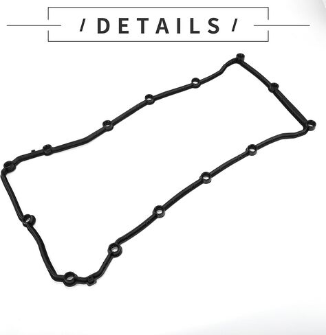 Motoforti Valve Cover Gasket, Cylinder Head Valve Seal Gasket, for Dodge Journey 2.4L 2009-2020 for Dodge Avenger 2.4L 2008-2014, Rubber, No.04884762AA, Black, Rocker Cover Gasket in Saudi Arabia