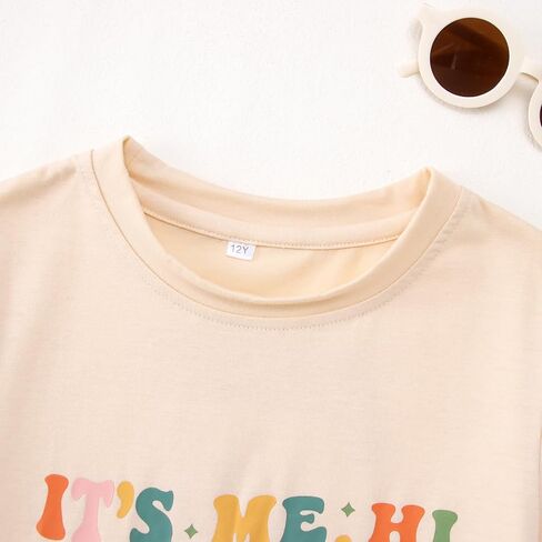 Girls Birthday Shirt Hi Its Me Im The Birthday Girl Tshirt Girls Bday Party Tee Tops Kids Summer Outfit Shirt 5-12Y in Kuwait