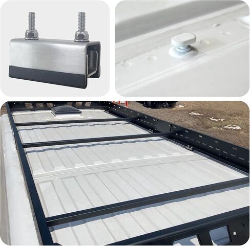 Roof Rack Mount Kits,Roof Mount Kit,304 Stainless Steel Van Roof Rack,Van Roof Rack Brackets for ProMaster, Boxer, Jumper, Ducato (4) in Saudi Arabia