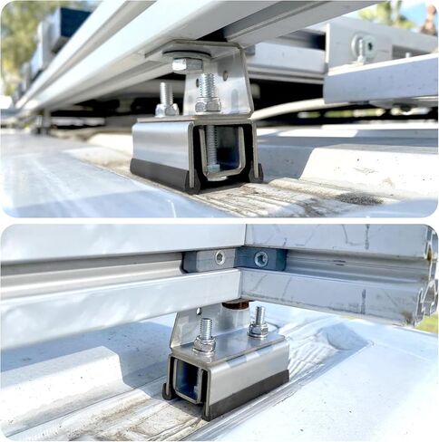 Roof Rack Mount Kits,Roof Mount Kit,304 Stainless Steel Van Roof Rack,Van Roof Rack Brackets for ProMaster, Boxer, Jumper, Ducato (4) in Saudi Arabia