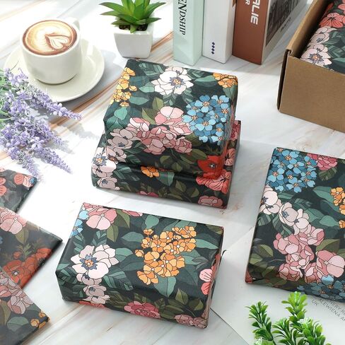 JarThenaAMCS 100 Sheet Halloween Tissue Paper Little Boo Gift Wrapping Paper Pink Pumpkin Ghost Decorative Art Paper for DIY Crafts Birthday Party Supplies, 14 x 20 Inch in Saudi Arabia