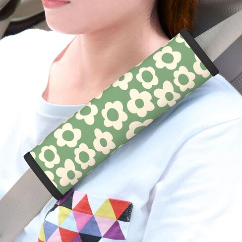 Vintage Sun Moon Stars 2PCS Car Seat Belt Cover – Super Soft Seatbelt Shoulder Protection Cushion, Comfortable Car Seat Belt Strap to Protect Your Neck and Shoulder in Kuwait