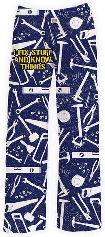 Funny Mens Pajama Pants, Ultra Soft Breathable Lounge Pajama Pants for Women | Humorous Novelty Gag gift Loungewear Bottoms in Kuwait