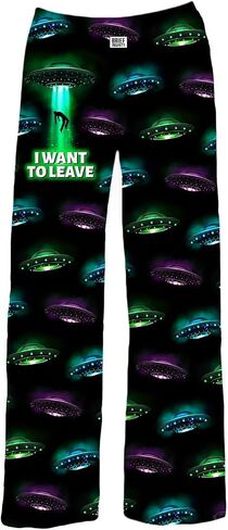 Funny Mens Pajama Pants, Ultra Soft Breathable Lounge Pajama Pants for Women | Humorous Novelty Gag gift Loungewear Bottoms in Kuwait