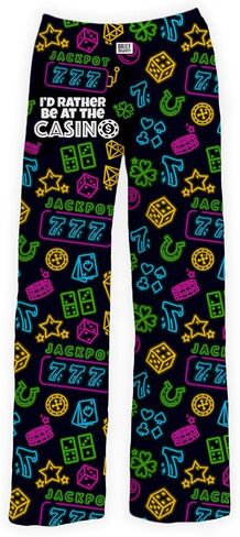 Funny Mens Pajama Pants, Ultra Soft Breathable Lounge Pajama Pants for Women | Humorous Novelty Gag gift Loungewear Bottoms in Kuwait