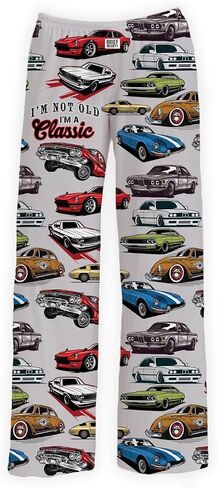 Funny Mens Pajama Pants, Ultra Soft Breathable Lounge Pajama Pants for Women | Humorous Novelty Gag gift Loungewear Bottoms in Kuwait