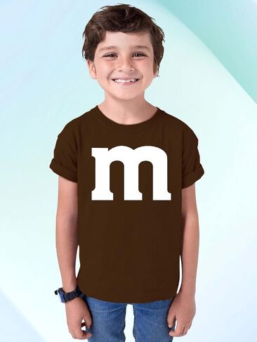 M Halloween Team Costume Funny Party Youth T-Shirt in Saudi Arabia