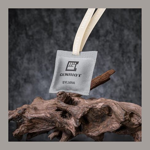 معطر هواء السيارة (سيلفان) - كيس معطر يدوم طويلاً، موزع عطر فاخر للسيارة، مشبك فتحة تهوية مغناطيسية وشريط معلق، نظيف وطبيعي بالزيت العطري، لدرج المنزل والخزانة in Saudi Arabia