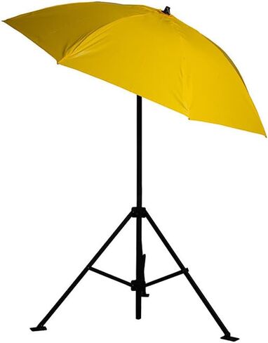 Lapco FR LAP-UM7VYX Heavy-Duty Construction Umbrella, Vinyl, No Case, 7', Yellow in Saudi Arabia