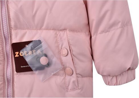 بدلة ثلج شتوية للفتيات من ZOEREA، مجموعة ملابس أطفال شتوية بغطاء للرأس + بنطلون بدلة ثلج للأولاد للجنسين والأطفال in Kuwait