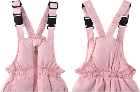 بدلة ثلج شتوية للفتيات من ZOEREA، مجموعة ملابس أطفال شتوية بغطاء للرأس + بنطلون بدلة ثلج للأولاد للجنسين والأطفال in Kuwait