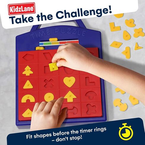Winning Fingers Shape Toy Puzzle Game – Pop Up Board Game with Shape Puzzles - Two Players Concentration Games Puzzle Board Matching Game - Educational Toy for Kids 3 Years and Older in Saudi Arabia