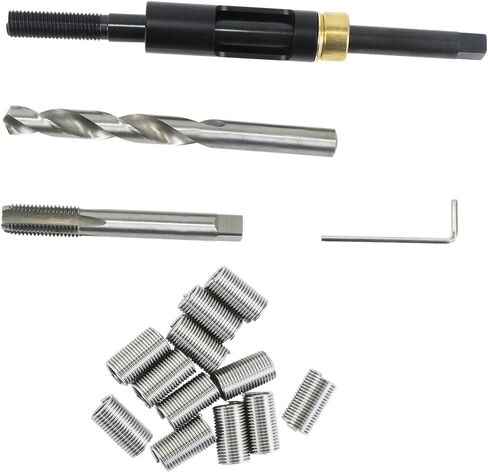 35119S M11 x 1.5 طقم إصلاح خيط رأس الترباس المتوافق مع كاديلاك متوافق مع هوندا متوافق مع نيسان متوافق مع تويوتا متوافق مع محركات سليل in Saudi Arabia