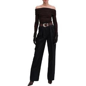 Ronny Kobo Women's Harley Off The Shoulder Long Sleeve Top