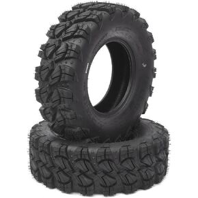 25x8-12 Atv/Utv Tires 6Ply 25x8x12 Off-Road Tires Tubeless, Set of 2