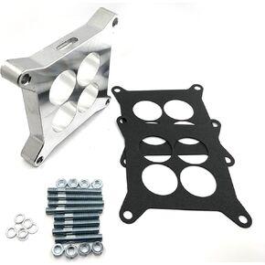 For Edelbrock 1" Ported Carburetor Spacer Adapter board 4BBL Chevy Ford Holley