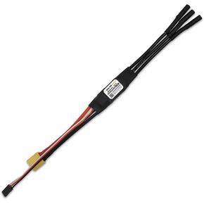 ESC 2-6S Lipo Powered 70A Brushless Electronic Speed Controller with XT60 &4mm Bullet Plugs Fireware AM32 for Model Ships Climbing Vehicles Model Cars.(NO BEC)