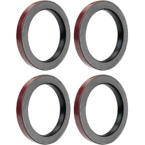 Trailer Hub Wheel Unitized Oil Seals Fit For Dexter 9k and 10k Universal Wheels Axles ID 2.875'' x OD 3.880'', Trailer Wheel Hub Unitized Oil Seal Replace 010-051-00 370150BGO, 4PCS