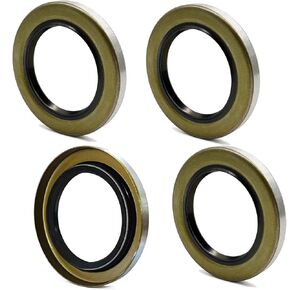 Stymart 2.25" ID x 3.376" OD Double Lip Grease Seal, Hub Wheel Grease Seal, Compatible with Dexter Texcom RV Trailer 5200-7000lb Trailer Axles D42, Replacement OE: 01003600, 10-36, 22333TB (4 pcs)