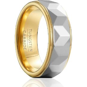 8mm wide stylish and elegant tungsten ring, wedding ring for men and women, wedding jewelry gift