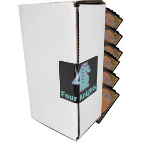 Four Knights MTG Starter Collection Booster Box - 500+ Unique Assorted C/UC Cards with Rares, Foils, and Mythic - Compatible with Magic