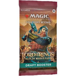 MtG Trading Card Game Lord of the Rings Tales of Middle Earth DRAFT Booster Pack [15 Cards]