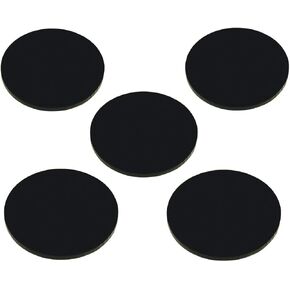 LITKO Black Pop Culture Figure Stands, 2-inch Round Bases | Compatible with Action Figures, Bobbleheads, and Funkos | No Peg