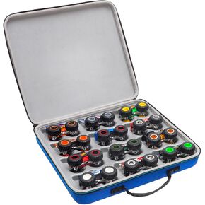 Hard EVA Storage Case for HOT Wheels Monster Trucks,Monster Jam 1:64 Scale Die-Cast Ultimate Chaos 12 Pack Vehicles（CASE ONLY