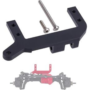 TRX4 Servo on Axle Mount, Aluminum TRX4 SOA Mount 4-Link Suspension for 1/10 RC Crawler Car, CNC Aluminum Servo Mount for Traxxas TRX4 (Black)
