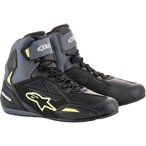 Alpinestars Faster 3 Drystar Shoes (13) (Black/Grey/Fluorescent Yellow)