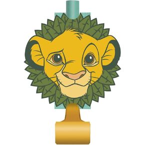 Disney Lion King Party Blowouts - 2.68" X 5.25", 8 Pcs